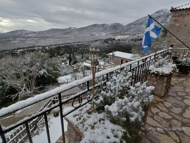 Petra Thea Villa Karítaina Exterior foto