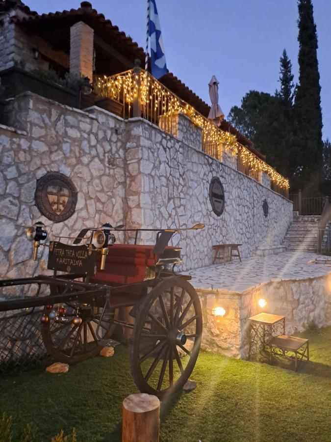 Petra Thea Villa Karítaina Exterior foto